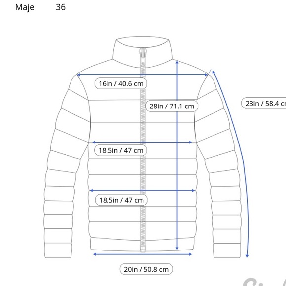 MAJE Gove Quilted Parka Coat with Braided Details - Picture 14 of 14